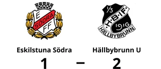 Hällbybrunn U besegrade Eskilstuna Södra på bortaplan