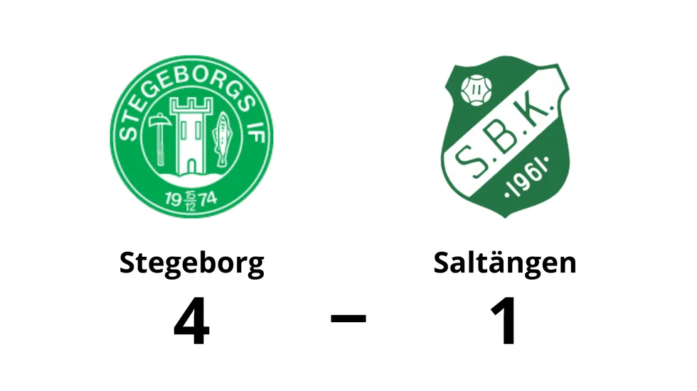 Stegeborgs IF vann mot Saltängens BK