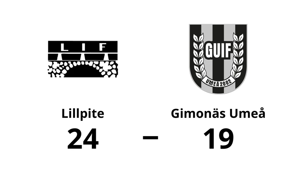 Lillpite IF vann mot Gimonäs Umeå IF