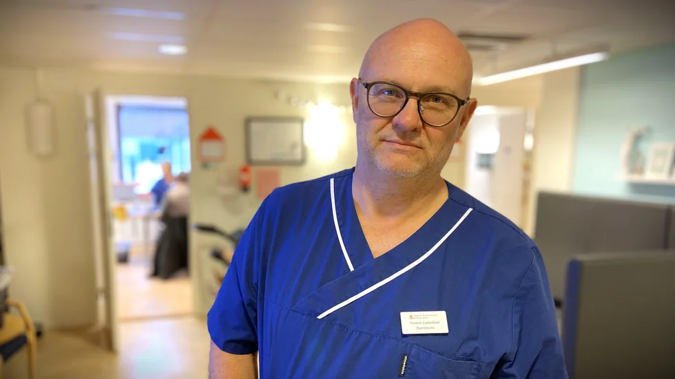 Fredrik Cederblad, barnläkare.