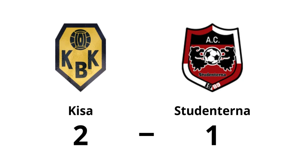 Kisa BK vann mot AC Studenterna