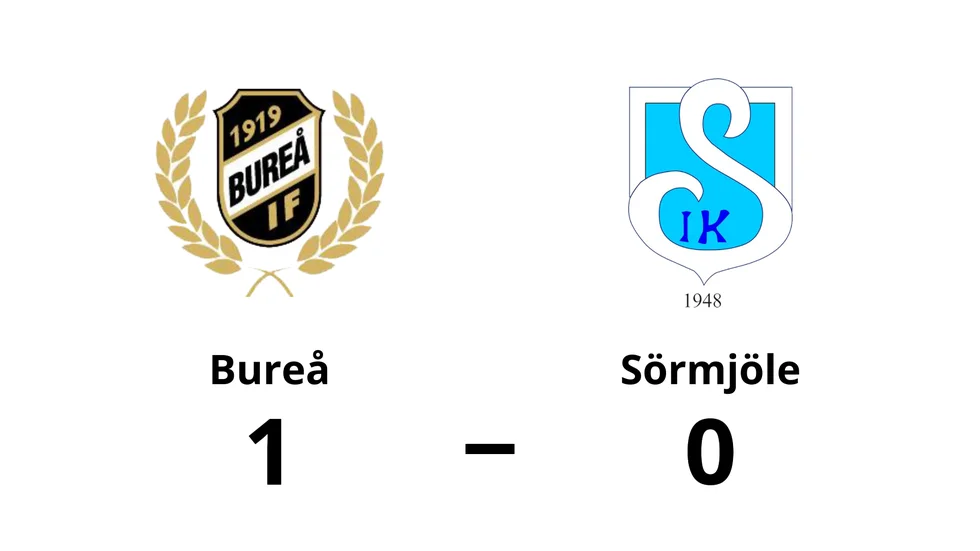 Bureå IF vann mot Sörmjöle IK
