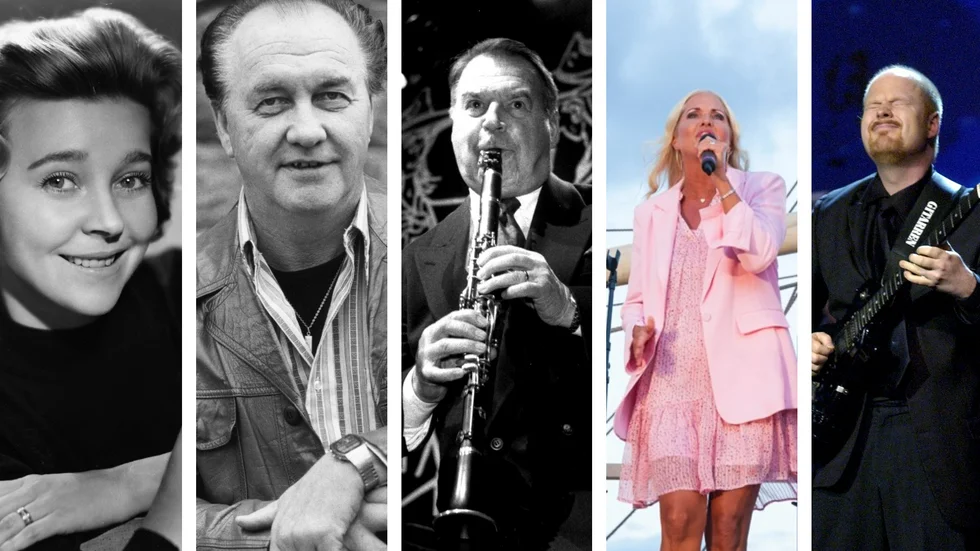 Alice Babs, Arne Domnérus och Putte Wickman hyllas av bland andra Viktoria Tolstoy och Ulf Wakenius.  