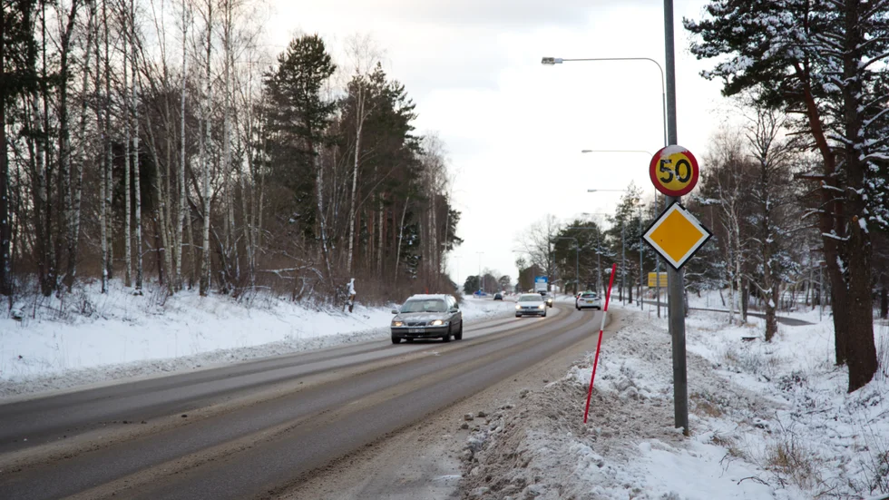 Den del av Metallvägen som i dag har hastighetsbegränsningen 50 kilometer i timmen ska nu höjas till 70.
