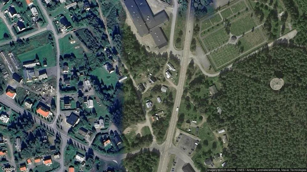 Området kring Vesterbackvägen 6