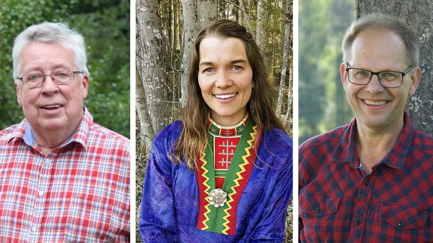 Lennart Bosrup, Brita Stina Sjaggo, Leif Öster
