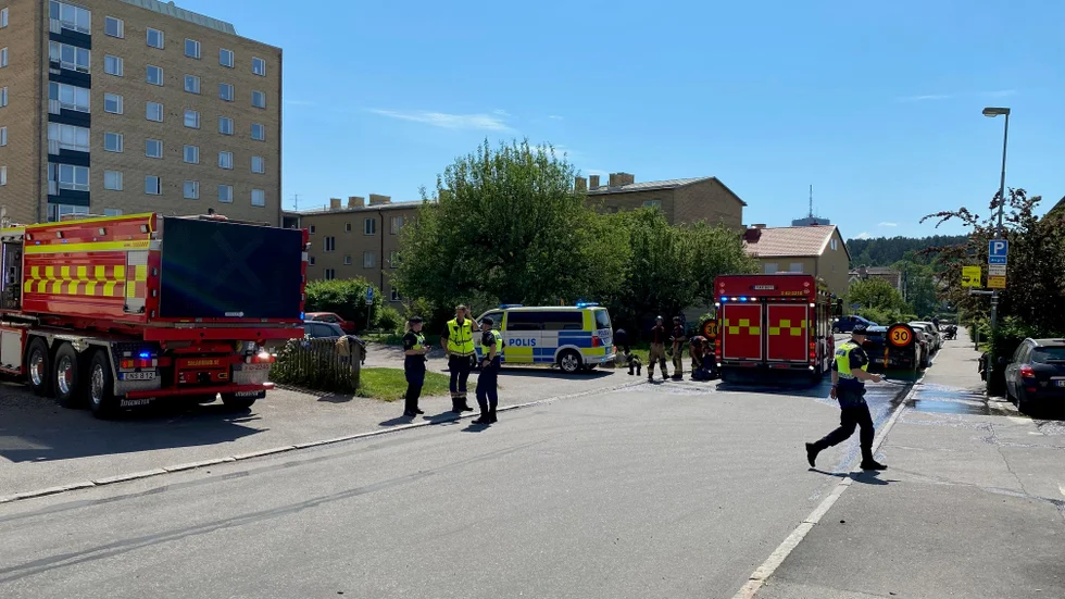 Vad som orsakade branden är ännu oklart. 