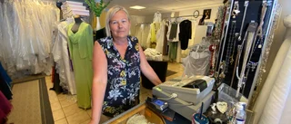 Efter 24 år – nu stänger Elisabeth sin bröllopsbutik: "Det känns lite ovant"