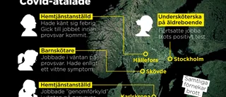 Gick till jobbet med covidsmitta – flera åtal