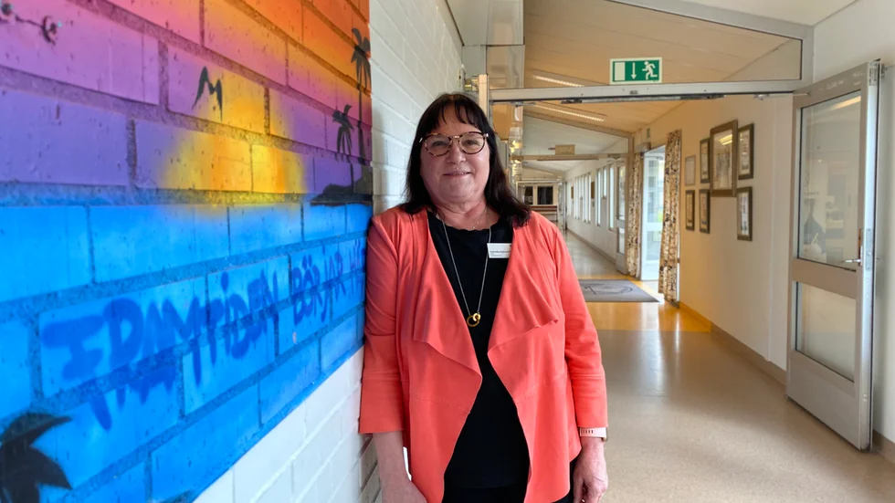 Gabriella Ekström Filipsson är rektor på Stordammens skola i Sävja. 