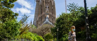 Pandemin försenar bygget av Sagrada Familia