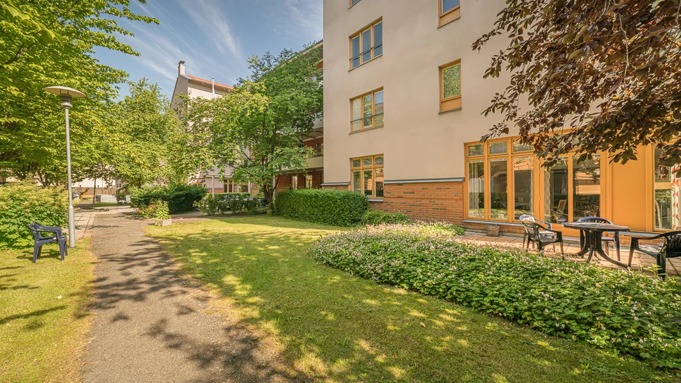 Balder är ett vård- och omsorgsboende på S:t Olofsgatan med totalt 51 lägenheter. 