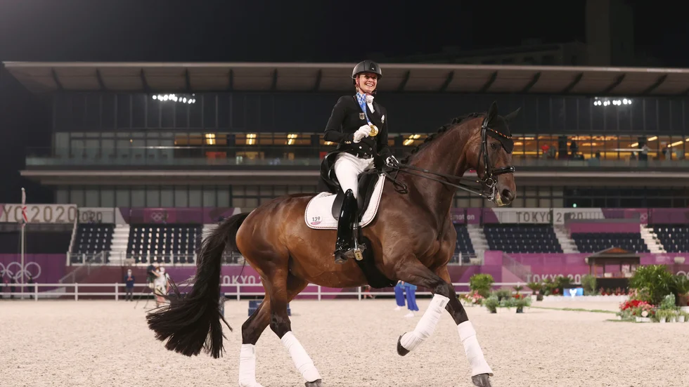 Jessica von Bredow-Werndl och TSF Dalera vann i Hagen. Arkivbild.