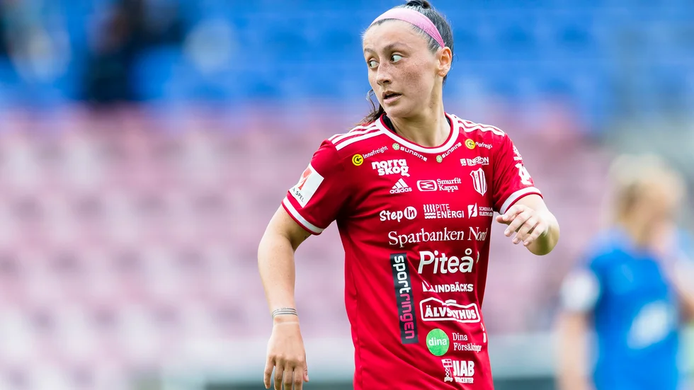 Katrina Guillou får möta sitt förra lag Morön. (Arkivbild)