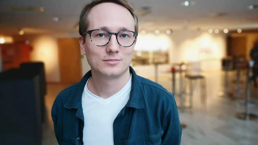 Lucas Nilsson, förbundsordförande IOGT-NTO, har träffat en antal regionpolitiker under sitt besök i Norrbotten.