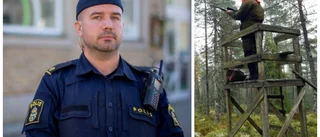 Par hittade kulhål i fönsterrutan och en kula i sängen