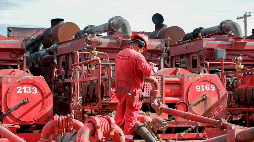 Halliburton har släppt kvartalsrapport. Arkivbild.