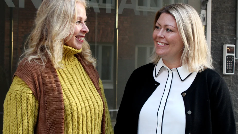 Kristina Allvin och Nathalie Liljegren är två mångsysslare som båda hyser kärlek till Västervik och till konsten. Det var kanske bara en tidsfråga innan de skulle återförenas för en just en konstutställning. 