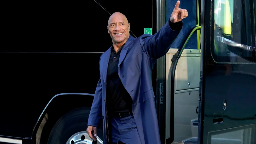 Dwayne Johnson har funderat på att ge sig in i politiken. Arkivbild.
