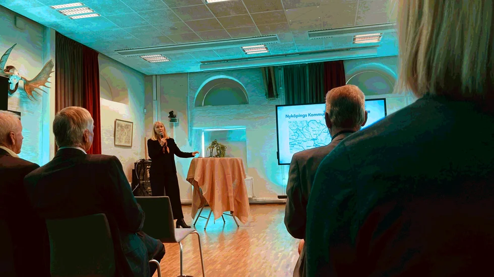 Maria Ljungblom, samhällsbyggnadschef i Nyköpings kommun, var en av talarna vid Landsbygdsforum på Öster Malma. När en kommun kan agera som medspelare i mötet med privata initiativ – för att bo, bygga och verka – är mycket vunnet i arbetet för tillväxt på landsbygden.