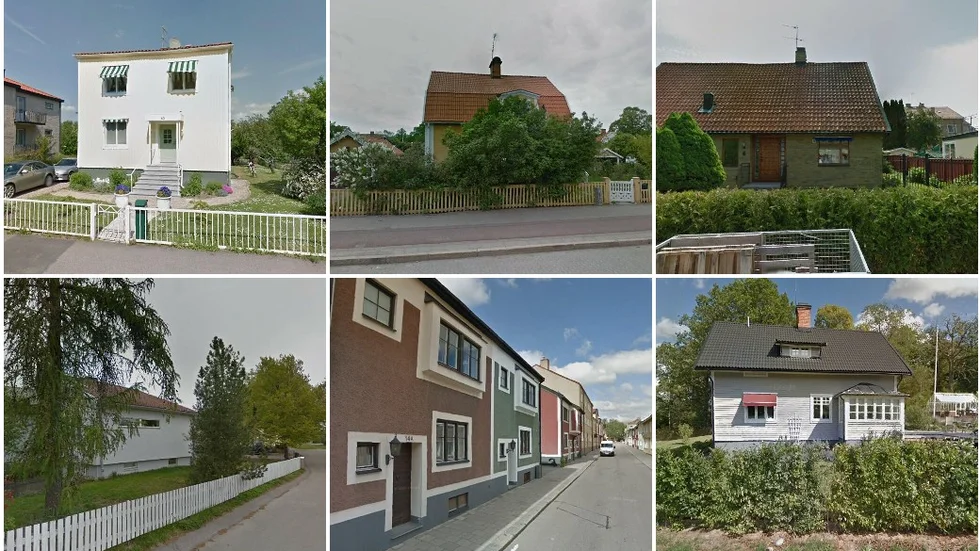 Hejdegatan 43, Westmansgatan 14, Orrgatan 6, Åbrinken 3, Hunnebergsgatan 14B och Seltorp Ekliden 1