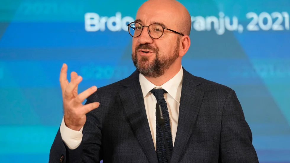 "Starka allierade skapar starka allianser", anser EU:s rådsordförande Charles Michel vid EU-ledarnas toppmöte i Slovenien.