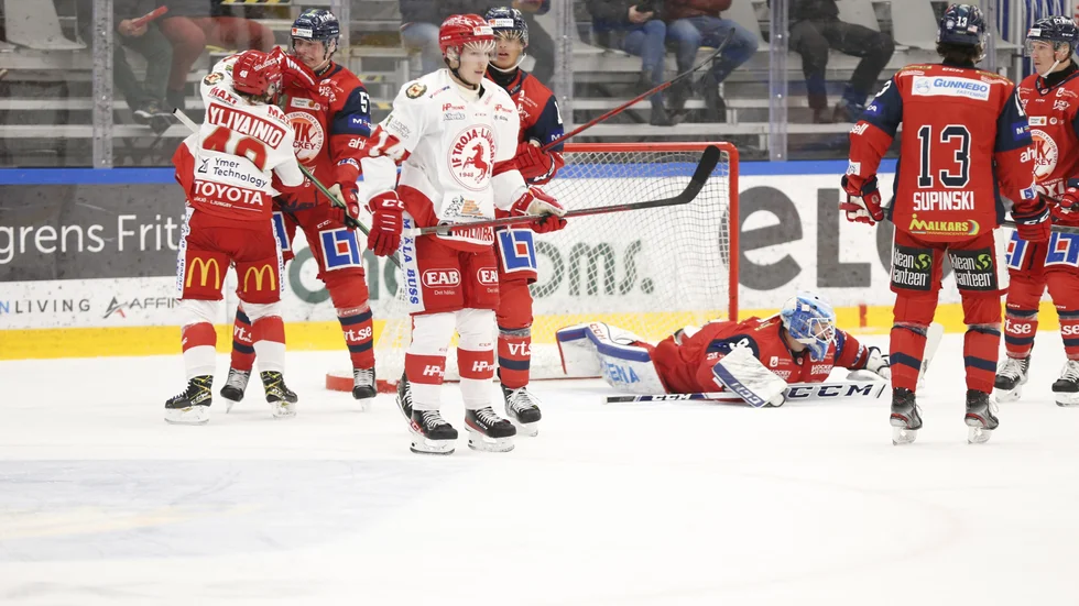 Edvin Olofsson i VIK-målet.