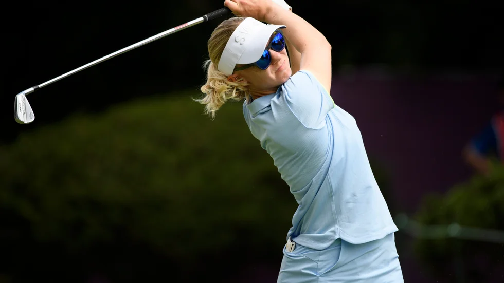 Madelen Sagström spelar på LPGA-touren. Arkivbild.