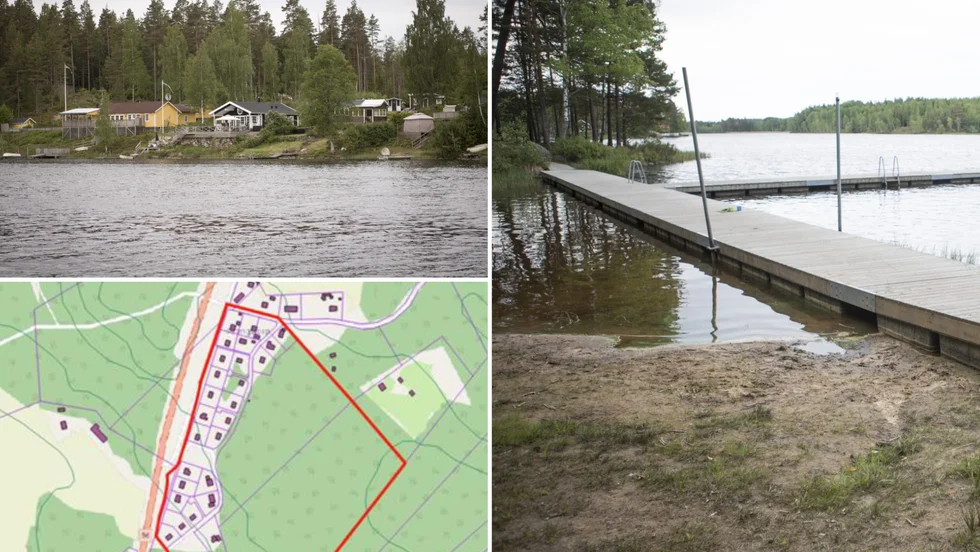 Strängstorp är utpekat som exploateringsområde i översiktsplanen och här markerat på kartan planbeskrivningen. En dryg kilometer från det nya bostadsområdet ligger Malmenbadet.