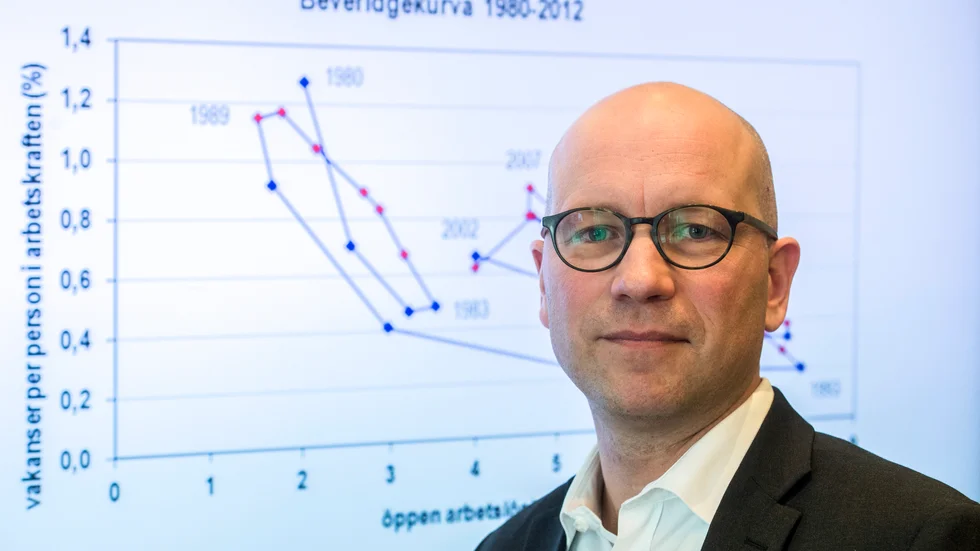 LO:s chefsekonom Ola Pettersson vill riva upp budgetramverket och storsatsa på att få ned arbetslösheten. Arkivbild