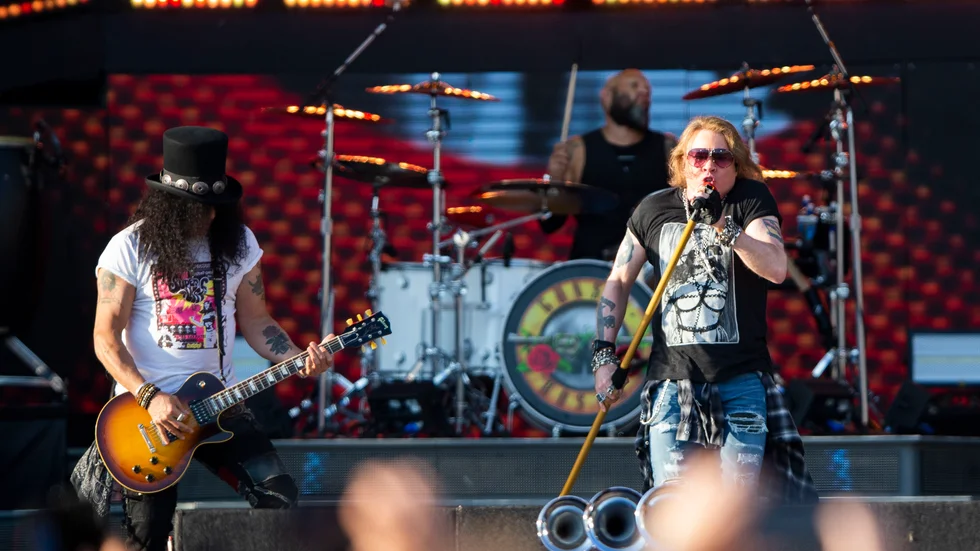 Guns N' Roses är klara för Sweden Rock 2022. Arkivbild.