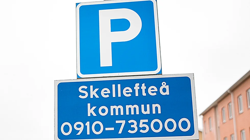 Skribenten undrar var man kan parkera i Skellefteå.