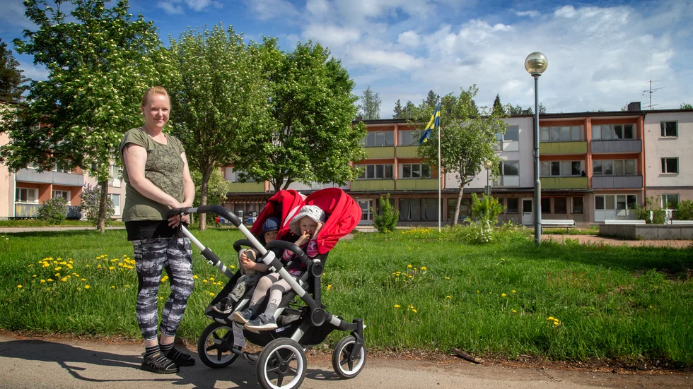 Ann-Marie Notelid promenerar ofta förbi torget. Men i fjol tog hon andra vägar när situationen såg ut som den gjorde i Vidsel. "Det var obehagligt. Man ville inte gå här nere över huvud taget", säger hon.