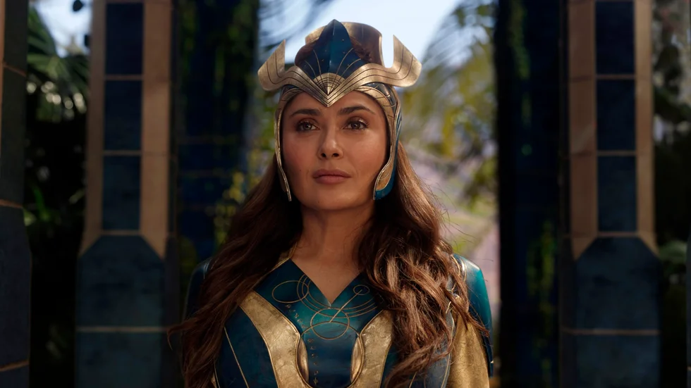 Salma Hayek i filmen Eternals.