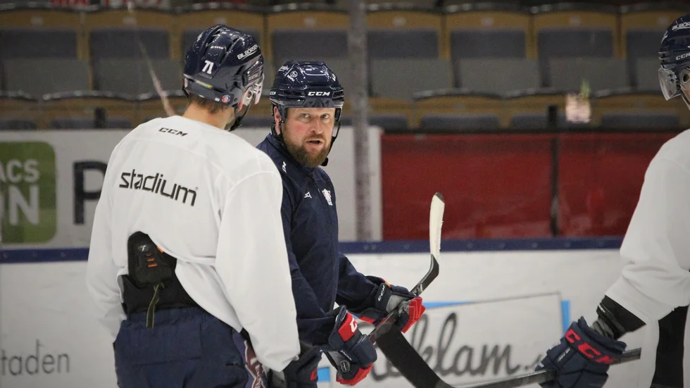 Klas Östman och LHC laddar upp inför mötet med Oskarshamn.