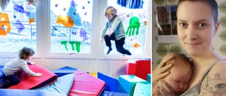 Mamman Ida, 30, håller sin fyraåring hemma