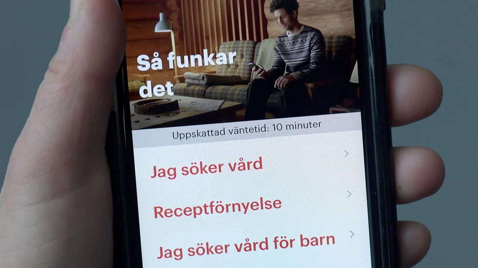 "Forskning visar att digitala vårdmöten kan spara miljarder för samhället", skriver insändarskribenten. (Arkivbild)