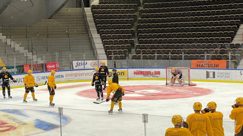 Dagens träning. 