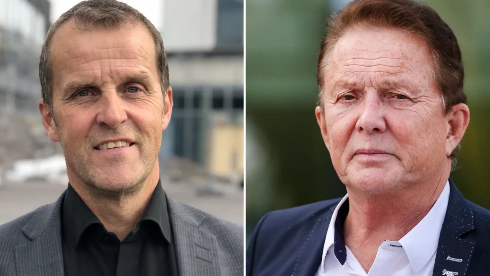 Gunnar Selberg (C) och Kenneth Backgård (SJVP) representerar olika partier. Men de är egentligen av samma politiska skrot och korn.