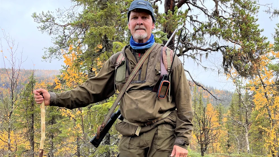 Jaktledaren Mikael Östlund menar att måttet är rågat i skogarna under jakten.