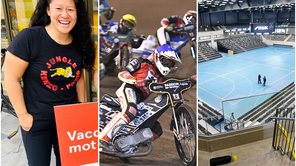 "Vi är så glada över att få delta på sportevenemangen!" Josefine Lindberg och kollegorna i regionens vaccinationsbuss drar ut på stora idrottstävlingar i höst. Än så länge är två bokade; Smedernas semifinal i Gröndal 29 september och svenska damernas EM-kval i handboll i Stiga Sporsta Arena 7 oktober. Den som vaccinerar sig där får fin läktarplats en stund.