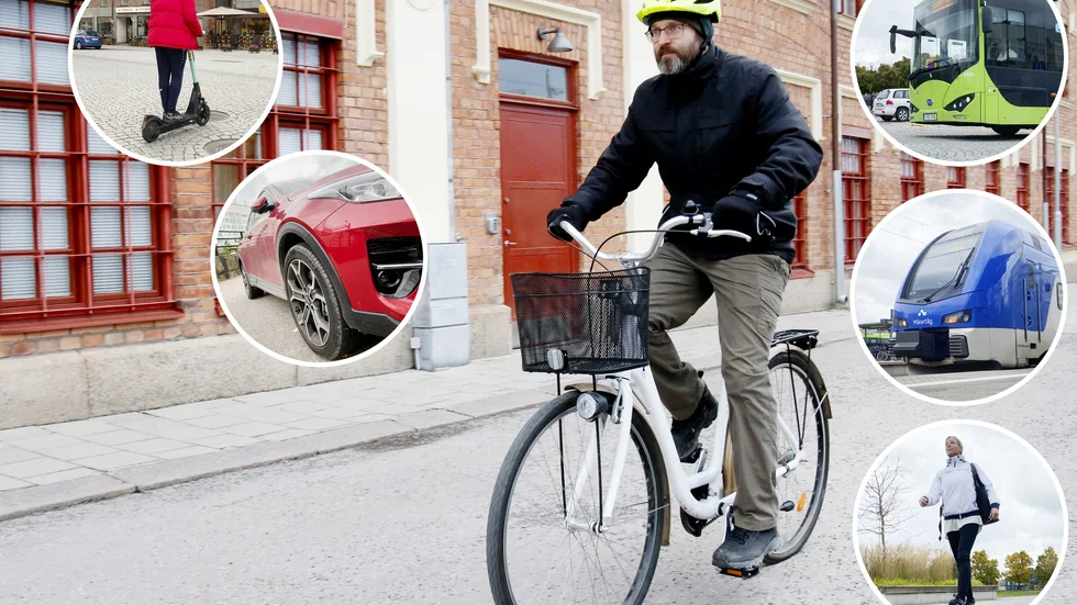 "Vi är intresserade för att planera staden för invånarnas bästa, men även för att se hur det ser ut med transporter idag", säger Petter Skarin, trafikplanerare på stadsbyggnadsförvaltningen vid Eskilstuna kommun.