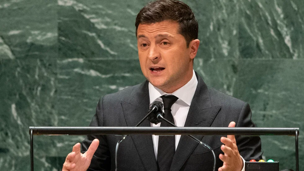 Ukrainas president Volodymyr Zelenskyj.
