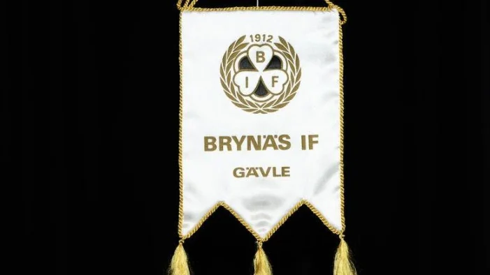Brynäs If:s klubbflagga.