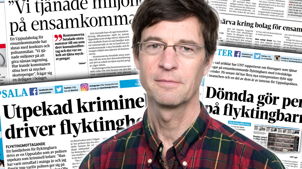 Den våldsutsatta kvinnan nekades bidrag av Uppsala kommun som däremot öst ut pengar på oseriösa företagare. Det konstaterar UNT:s reporter Staffan Wolters i en krönika.