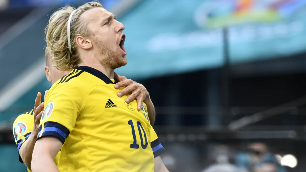 Emil Forsberg och Sverige fick till slut måljubla.