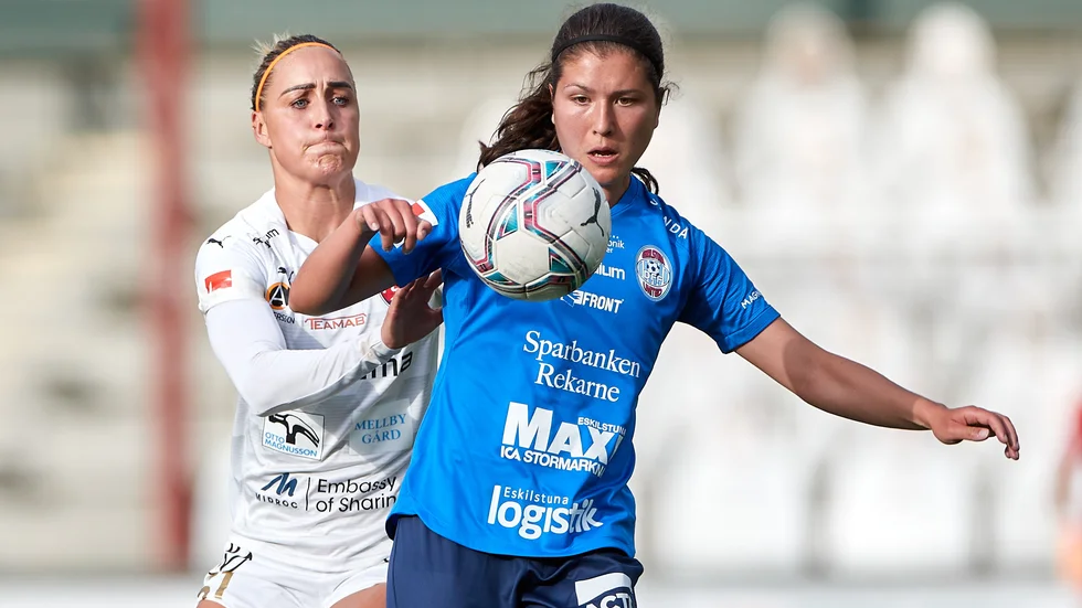 Loreta Kullashi sköt matchens enda mål när United vann mot Linköping.