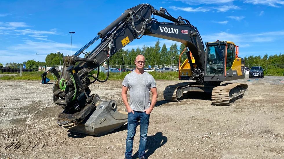 Saneringen av mögelangreppet tog nästan tre veckor, berättar Lars Andersson på Miljörivning i norr.