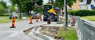 Två nya cykelöverfarter byggs över Linnévägen