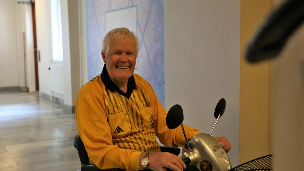 Gunnar Larsson är tacksam för all den hjälp han fått och vill tacka alla som varit engagerade. 